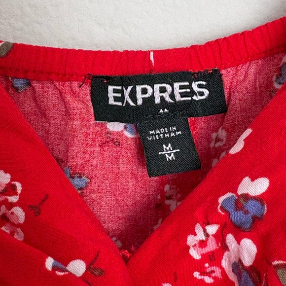 Red Floral Ruffle Sundress - Women - Picture 6 of 7